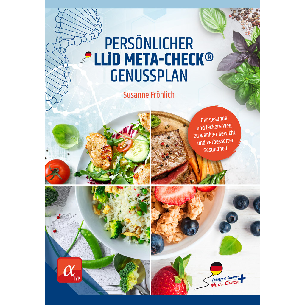 MetaCheck Genussplan - Individuelles Kochbuch mit 90 Rezepten