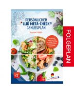 MetaCheck Genussplan Folgeplan | Individuelles Kochbuch mit 90 Rezepten