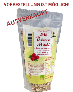Bio Beeren Müsli - ohne Zuckerzusatz 